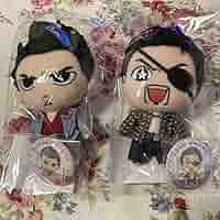 龍が如くぬいぐるみ＆缶バッジセット桐生一馬真島吾朗 Amazon.co.jp: 龍が如く 0 桐生一馬 ぬいぐるみ＆缶バッジセット